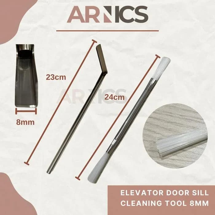 Alat bantu pembersih door sill 8mm 1 set