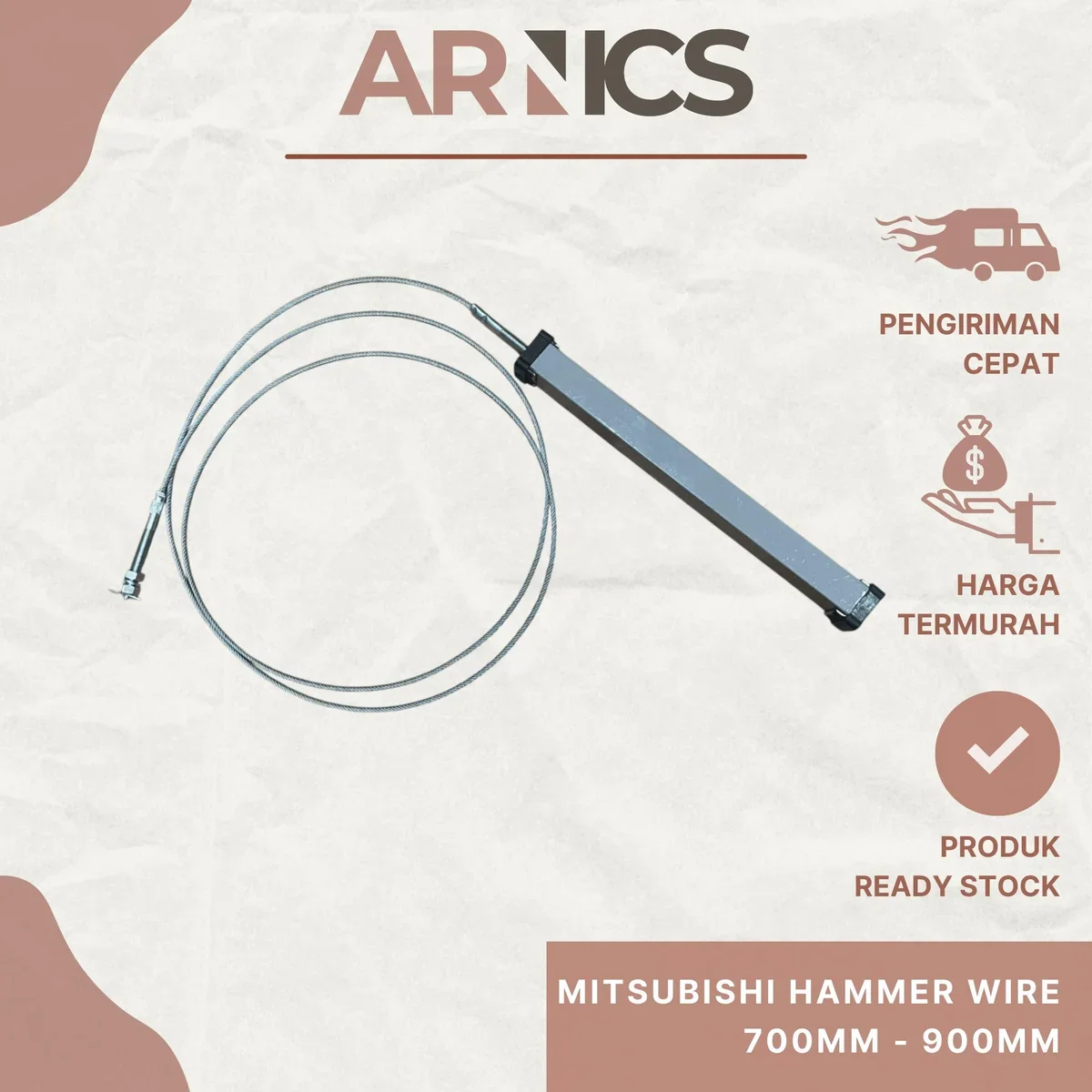 Bandul Pintu Mitsubishi Hammer Wire with steel wire 700mm-900mm