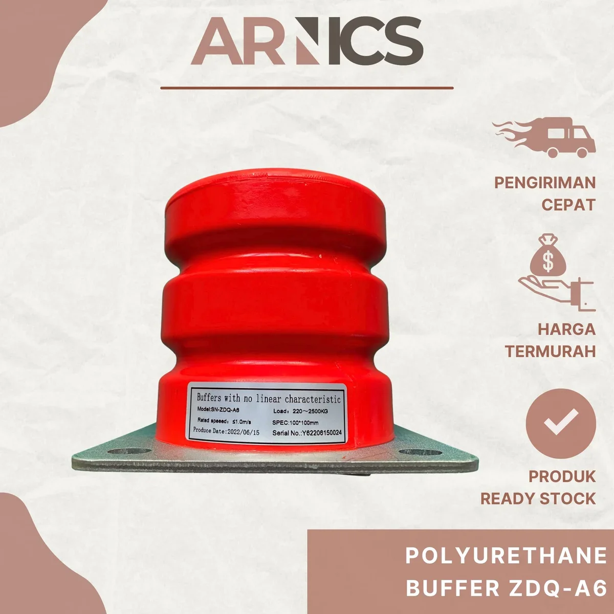 Buffer Polyurethane ZDQ A-6